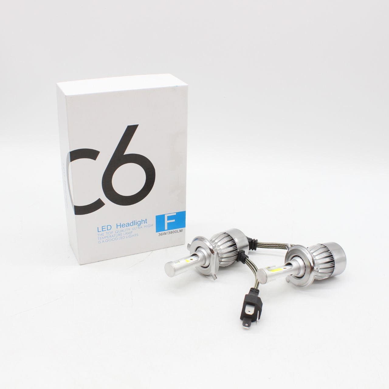 2 шт C6-H4, 36W, LED лампи для авто / Комплект галогенних ламп / Автолампи