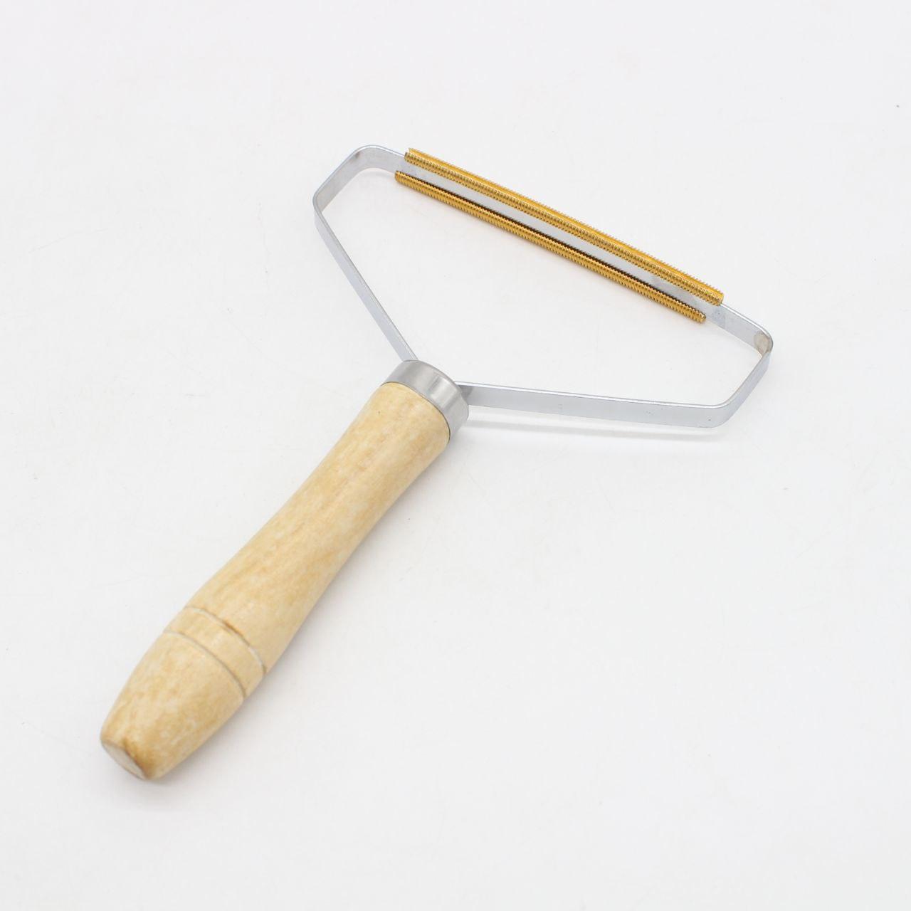 Щітка бритва для видалення катишок з одягу / Двостороння щітка-скребок для видалення шерсті тварин