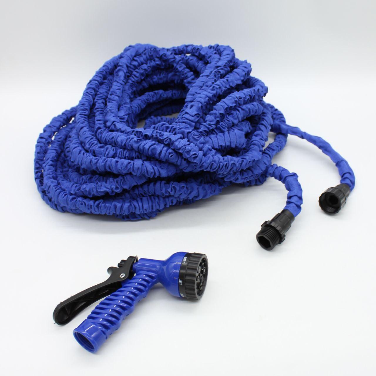 Шланг для поливу 75 м + розпилювач, V-HOSE / Садовий шланг що розтягується / Поливальний шланг