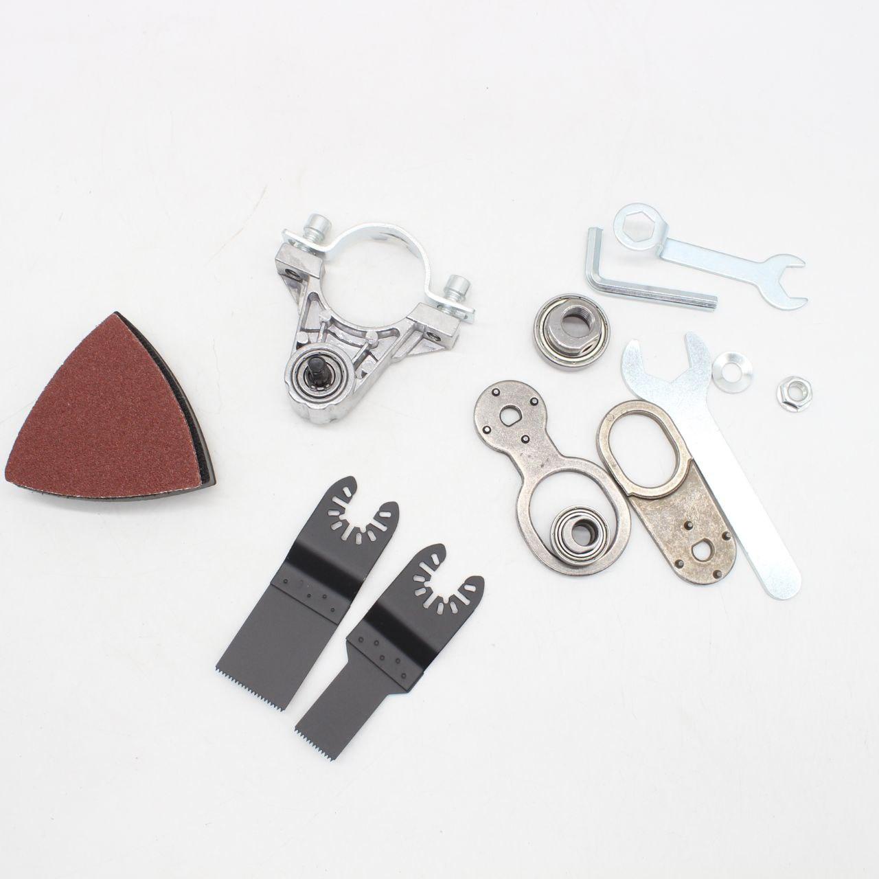 Насадка на болгарку реноватор + насадки для шліфування 5в1 / Набір багатофункціональних насадок на КШМ