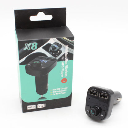 Bluetooth модулятор в машину CAR X8 BT / ФМ Модулятор / ФМ Трансмітер / Модулятор в гніздо прикурювача