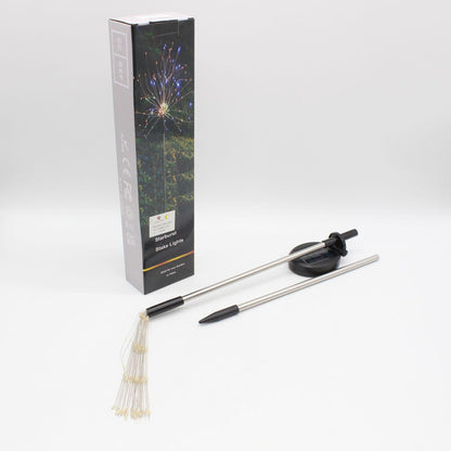 Ліхтар садовий "Феєрверк" на сонячній батареї 1шт, 120LED, ShowTime / Газонний ліхтар від сонячної енергії