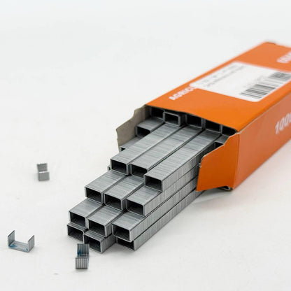 Скоби для підв'язувального степлера 10000 шт, 6х4 мм, 604С / Скоби для тапенера / Упаковка скоб для садового степлера