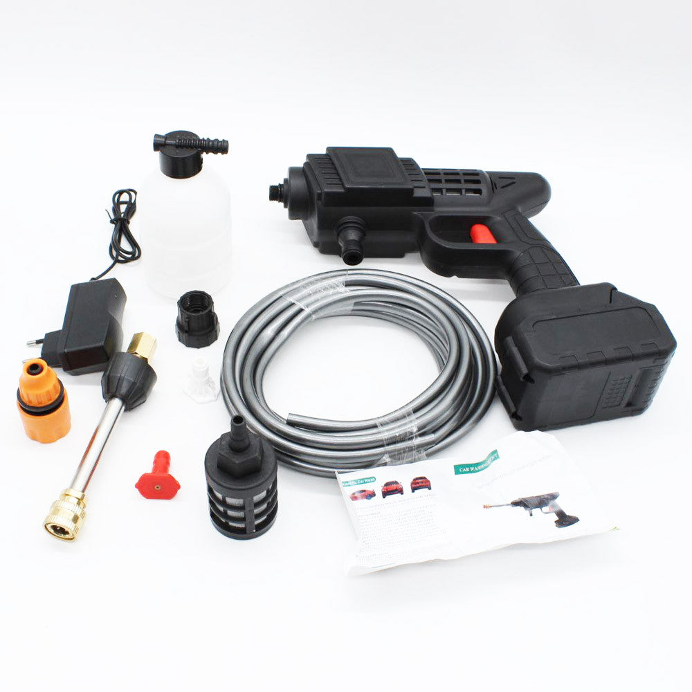 Акумуляторна мийка високого тиску 30V + акумулятор / Бездротовий розпилювач води / Міні мийка для авто
