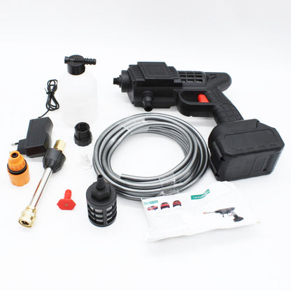 Акумуляторна мийка високого тиску 30V + акумулятор / Бездротовий розпилювач води / Міні мийка для авто