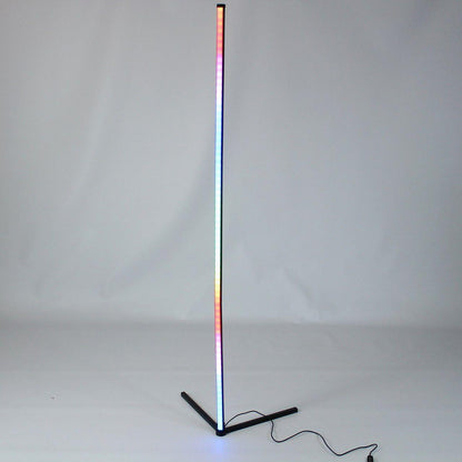 Лампа RGB для підсвічування фону 18Вт, 135см / Кутовий LED торшер / Підлогова лампа / Світильник підлоговий