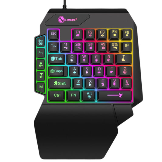 Ігрова клавіатура 35 клавіш з підсвічуванням / Провідна клавіатура / Клавіатура дротова