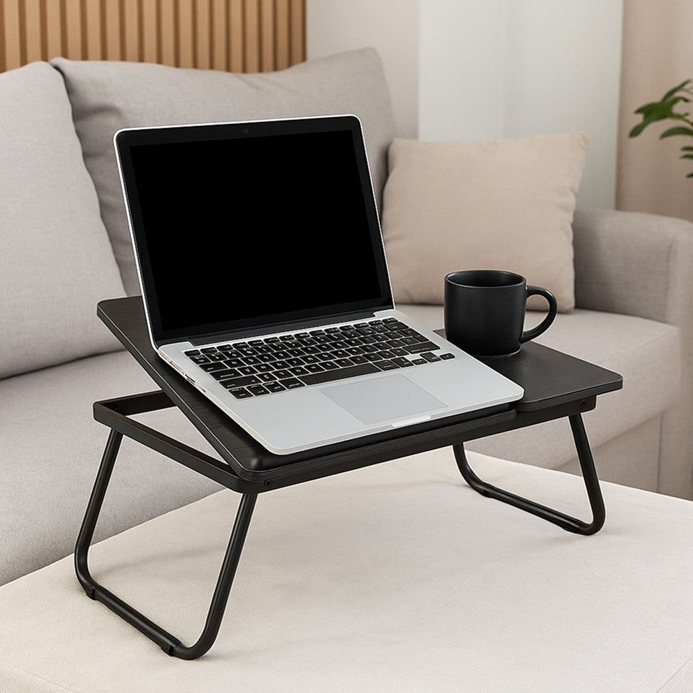 Столик для ноутбука в ліжко 64х32х25см, до 45кг, 5 положень / Підставка під ноутбук / Стіл-трансформер для ноутбука