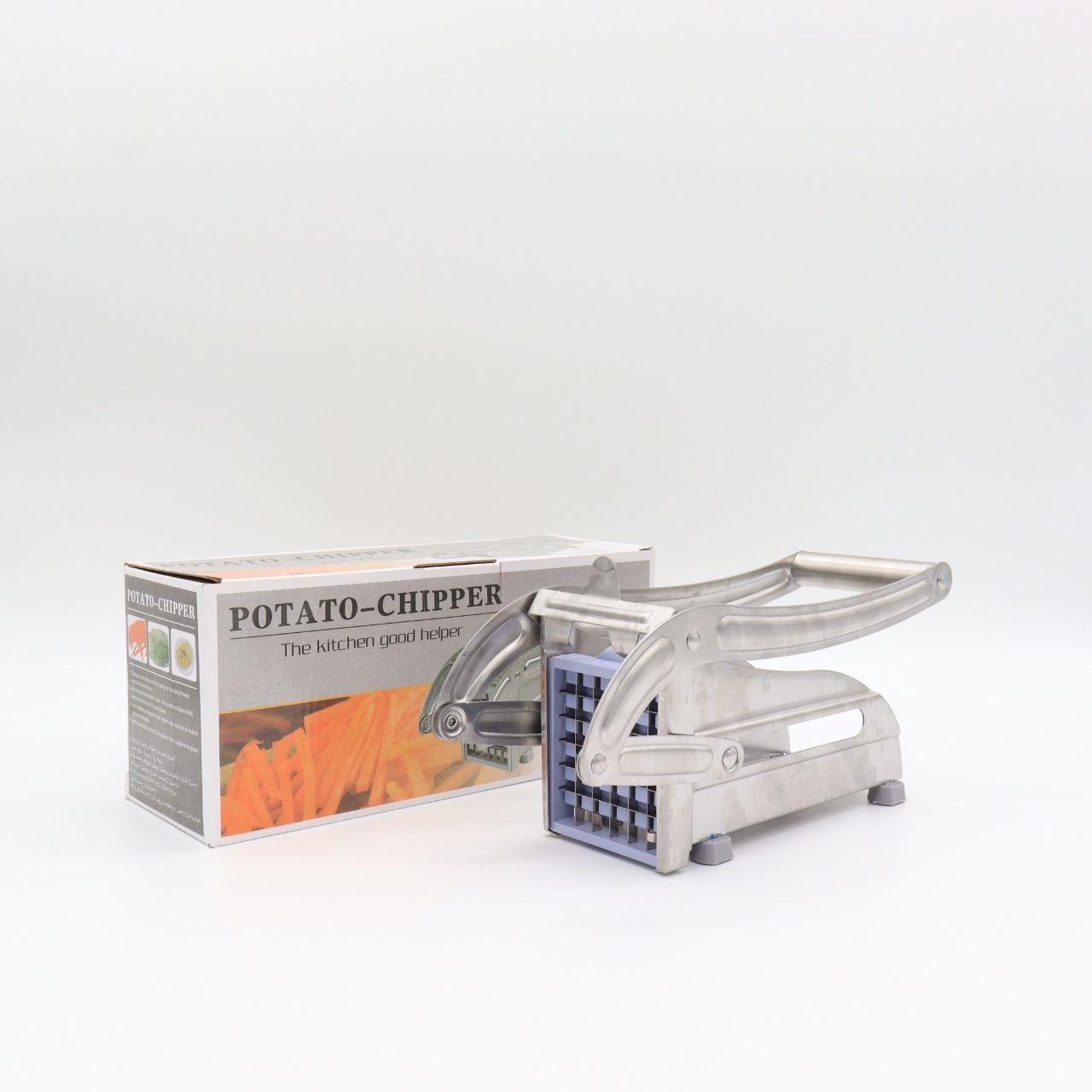 Картоплерізка ручна Potato Chipper / Машинка для нарізки картоплі соломкою / Овочерізка для картоплі фрі