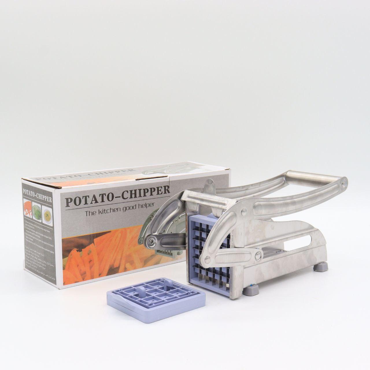 Картоплерізка ручна Potato Chipper / Машинка для нарізки картоплі соломкою / Овочерізка для картоплі фрі