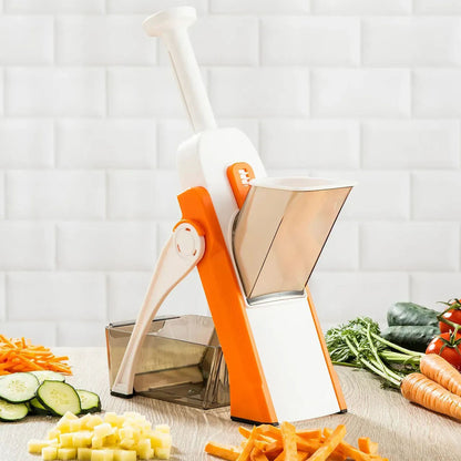 Мультислайсер для овочів, Brava Spring Slicer, / Овочерізка ручна / Кухонний слайсер для овочів