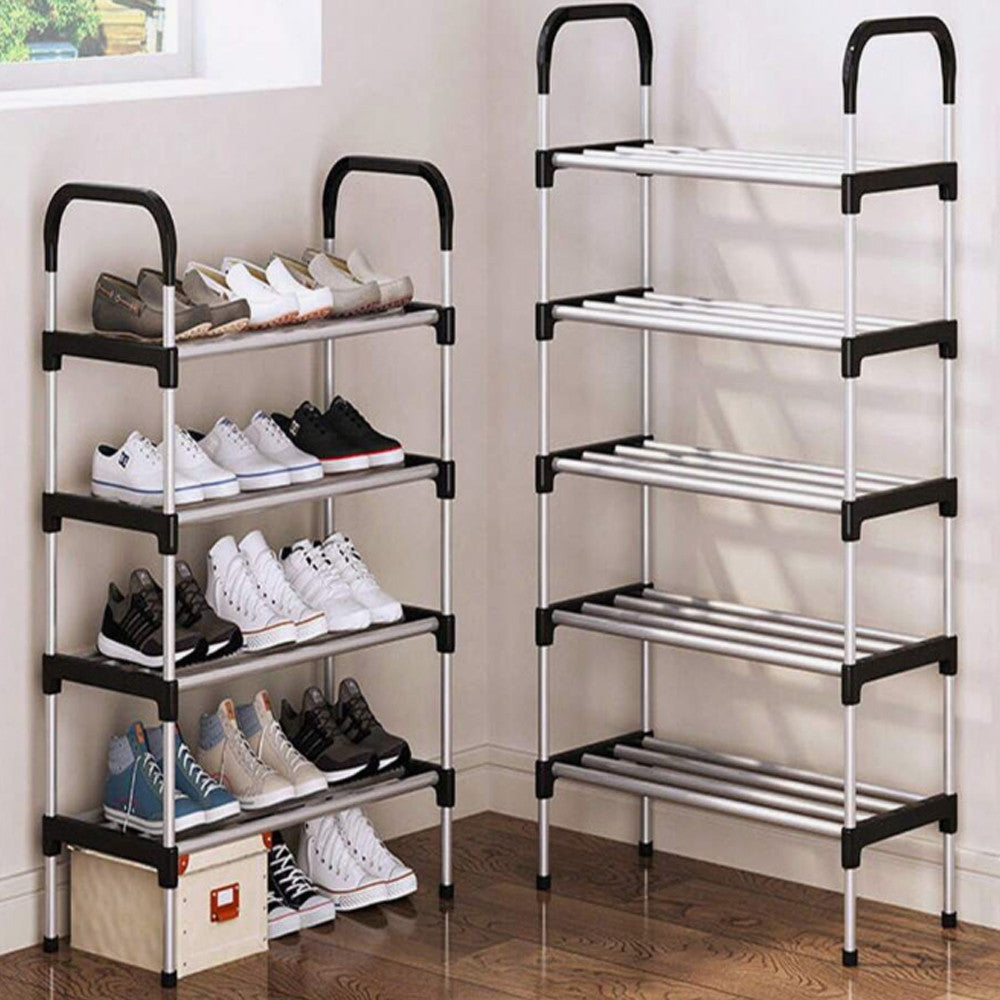 Полиця для взуття 6 ярусів 112x55x26см, YH9905 / Підставка для взуття / Полиця для взуття / Стелаж для взуття