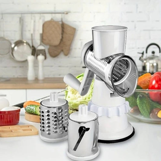 Овочерізка мультифункціональна 4в1 / Подрібнювач кухонний / Ручна овочерізка / Мультислайсер