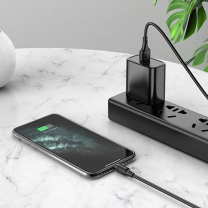 Магнітний кабель USB-Lightning 1м 2.4А X52 / Зарядний шнур для смартфона / Зарядний кабель