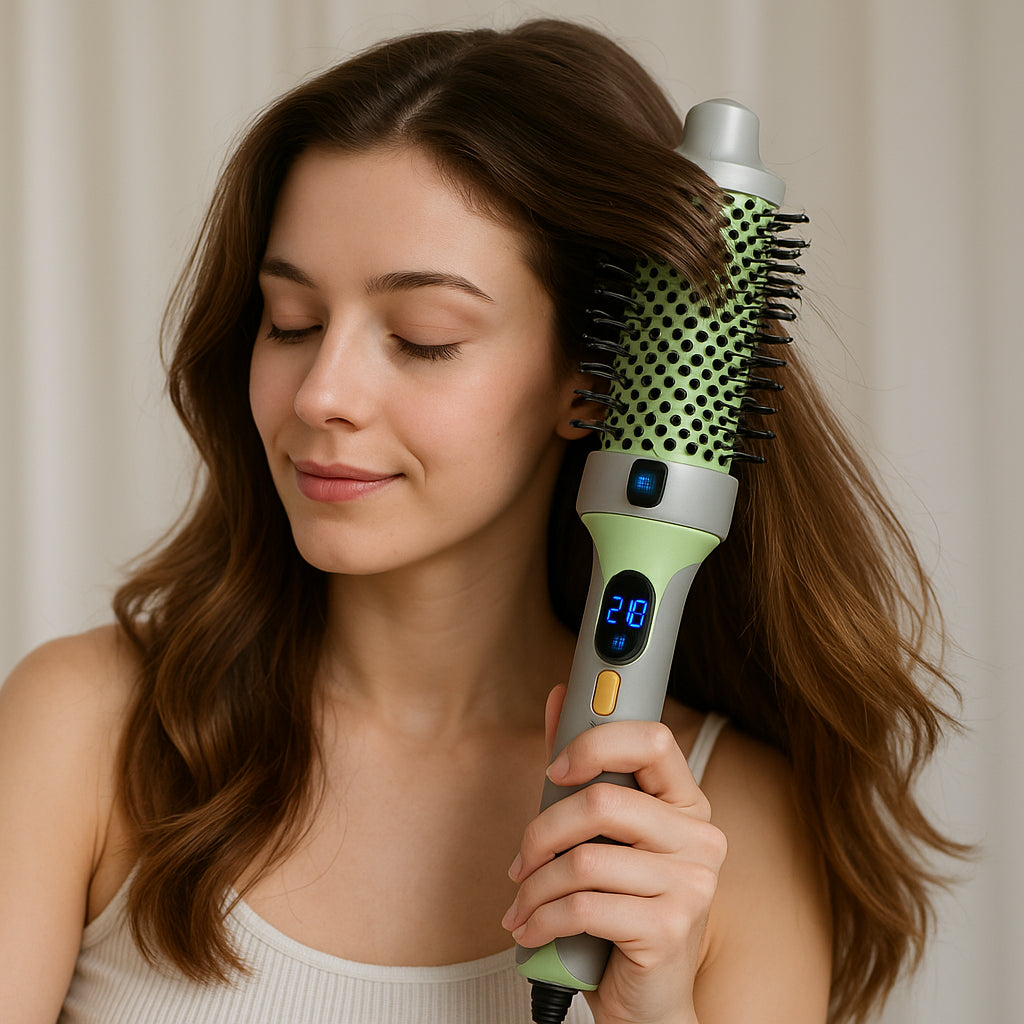 Стайлер-брашинг 3в1 з іонізацією LY-946 / Фен щітка для волосся