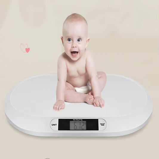 Ваги дитячі електронні BABY SCALE до 20 кг / Ваги для дітей / Ваги напольні для новонароджених