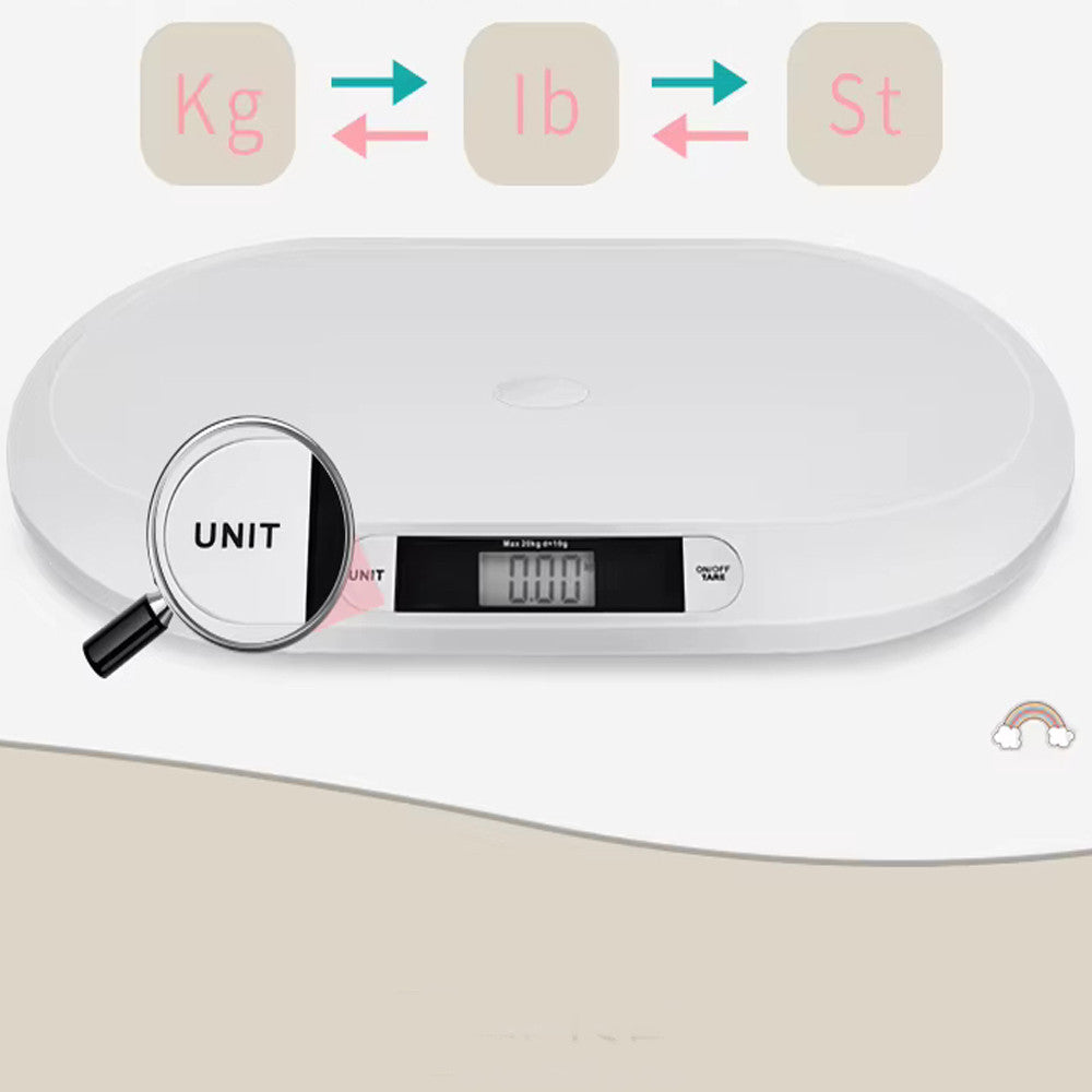 Ваги дитячі електронні BABY SCALE до 20 кг / Ваги для дітей / Ваги напольні для новонароджених