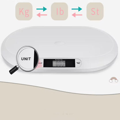 Ваги дитячі електронні BABY SCALE до 20 кг / Ваги для дітей / Ваги напольні для новонароджених