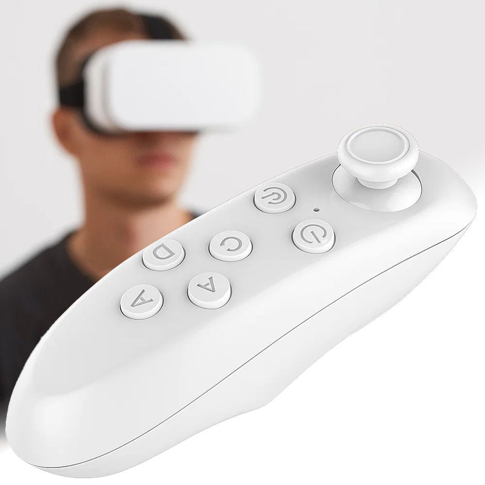 Бездротовий геймпад для смартфона, Білий / Геймпад для телефону / Бездротовий ігровий джойстик
