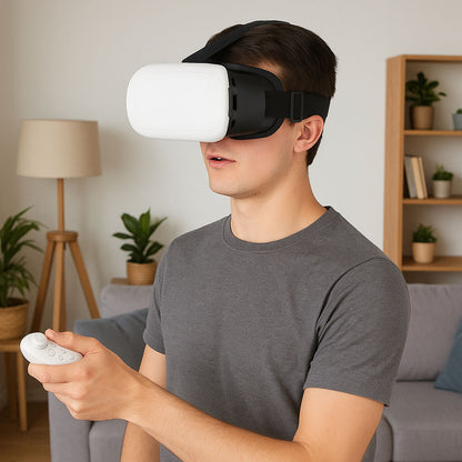 Бездротовий геймпад для смартфона, Білий / Геймпад для телефону / Бездротовий ігровий джойстик