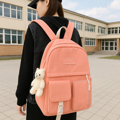 Рюкзак-трансформер 5в1, 42x30x11см, Рожевий / Міський рюкзак / Рюкзак підлітковий / Дитячий рюкзак / Портфель