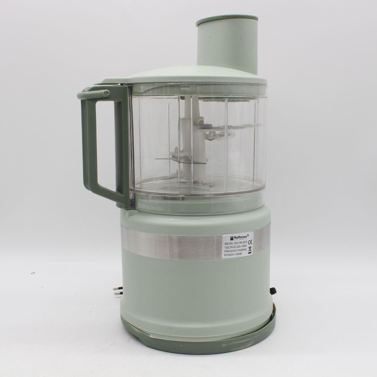 Кухонний подрібнювач-овочерізка Hoffmans HM-2076, 2.5л, 1000Вт / Блендер електричний подрібнювач