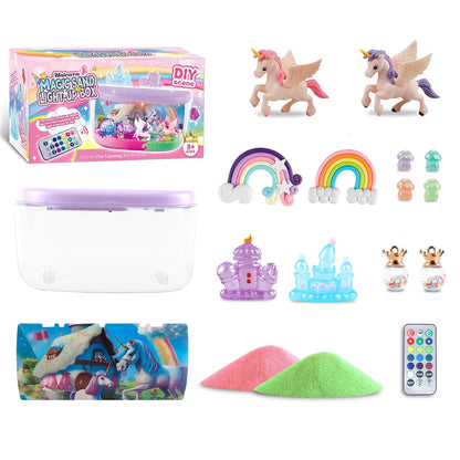 Дитячий міні-тераріум з підсвічуванням / Дитячий набір для творчості