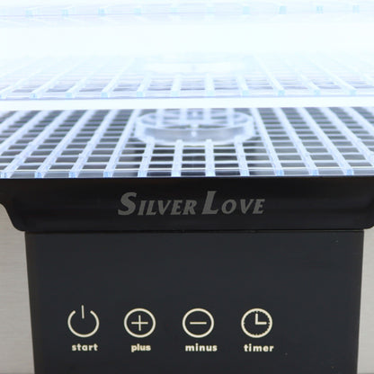 Сушарка для фруктів та овочів 5 ярусів Silver Love RB-912 / Дегідратор / Електросушарка для фруктів