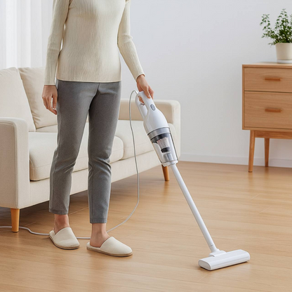 Вертикальний пилосос від мережі, 2200 Вт, ТК 00111B / Пилосос для дому / Пилосос без мішка / Потужний пилосос