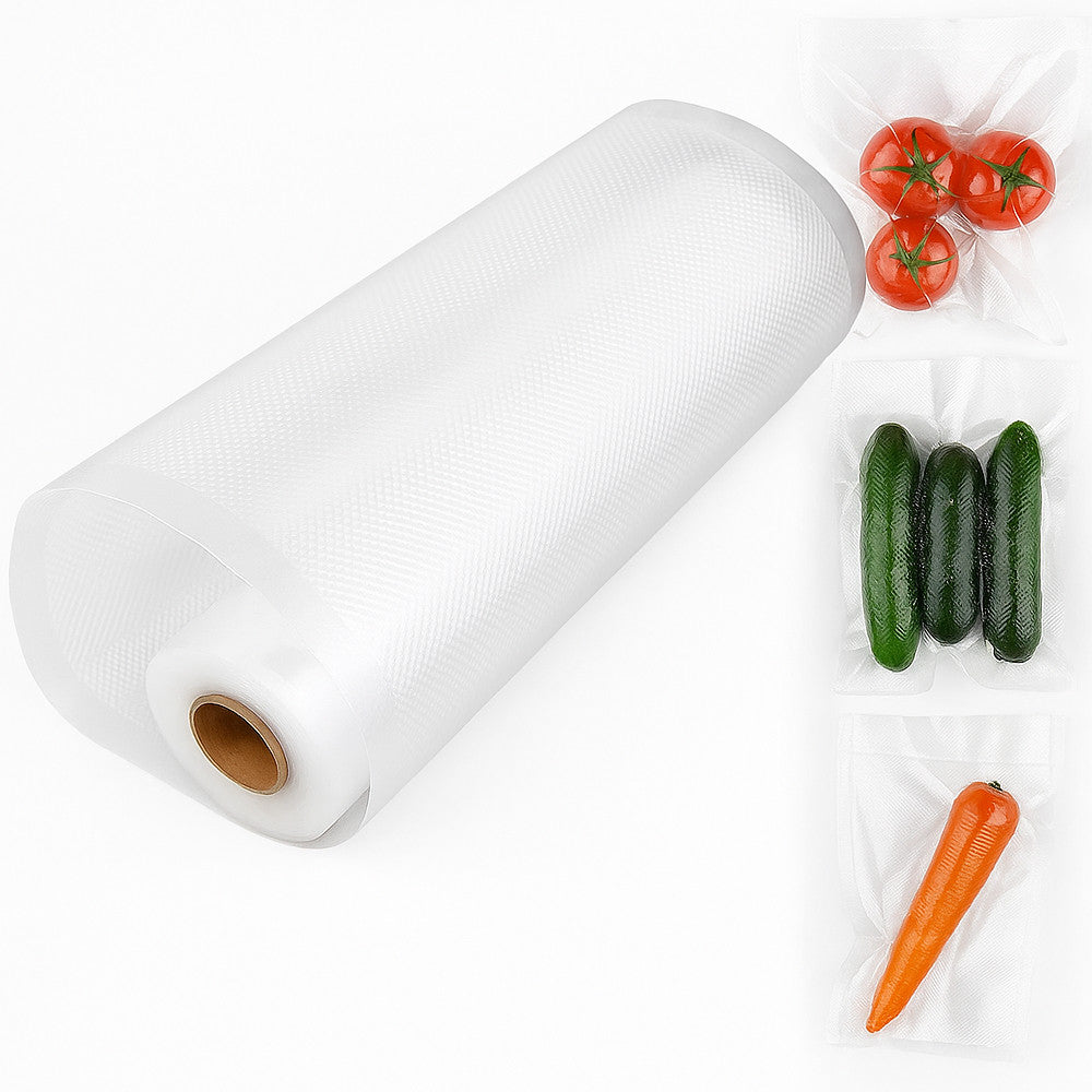 Пакети для вакууматора 3мх25см / Рифлений рулон пакетів для вакууматора / Вакуумні пакети для продуктів