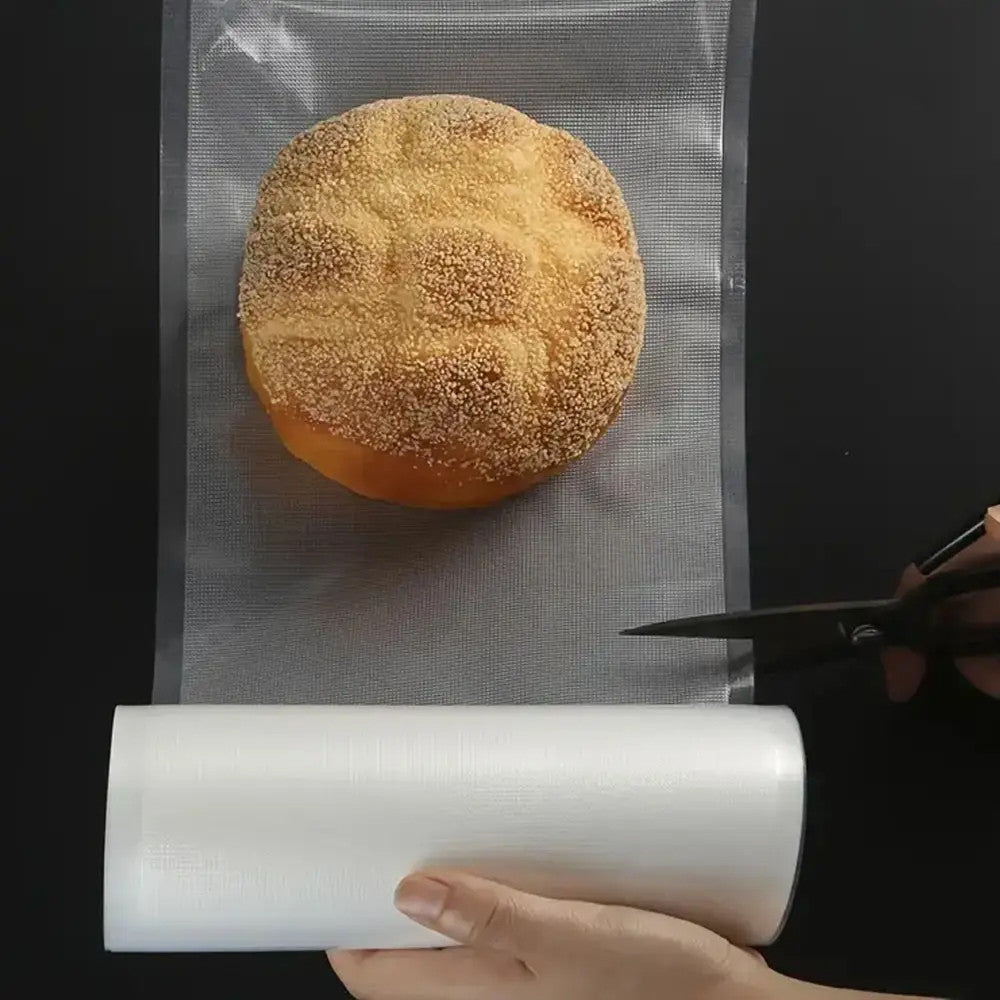 Пакети для вакууматора 3мх25см / Рифлений рулон пакетів для вакууматора / Вакуумні пакети для продуктів