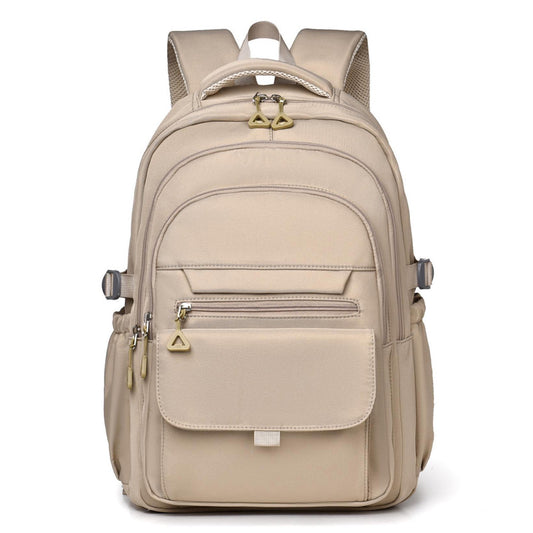 Шкільний рюкзак водонепроникний 44×29×13см, Бежевий / Рюкзак у школу / Рюкзак підлітковий / Міський рюкзак