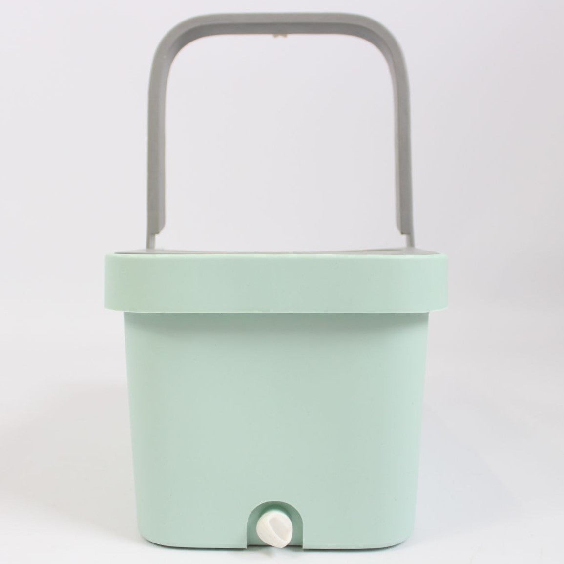 Швабра з автоматичним віджимом та відром 6л, Бірюзовий / Швабра ледарка / Швабра з відром / Швабра ледарка з віджимом