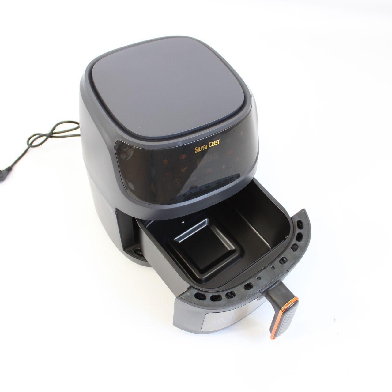 Електричний аерогриль на 8л, 2400W, QF-605 / Безмасляна фритюрниця / Мультипіч для кухні