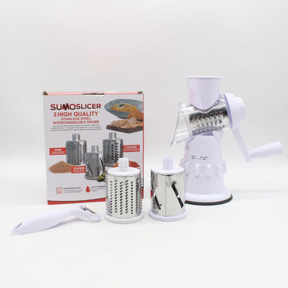 Овочерізка мультифункціональна 4в1 / Подрібнювач кухонний / Ручна овочерізка / Мультислайсер