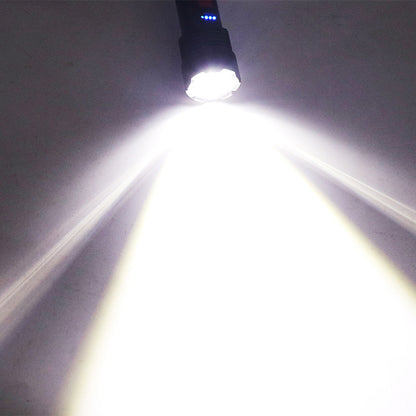Ліхтарик ручний акумуляторний, від USB, Bailong BL X72 P50, Чорний / Світлодіодний LED ліхтар / Ліхтарик на акумуляторі