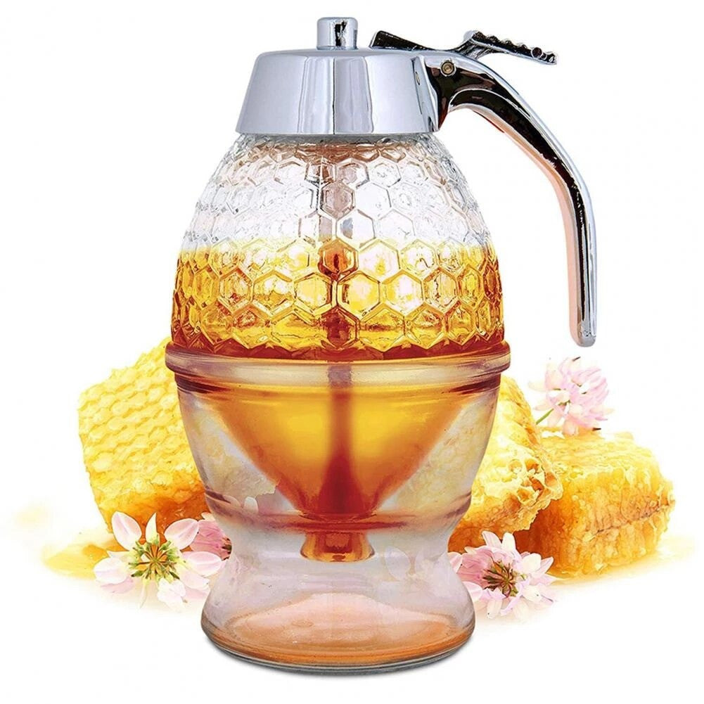 Диспенсер для меду і соусів, 200 мл Honey Dispenser, Прозорий / Дозатор соусів / Прозорий дозатор меду