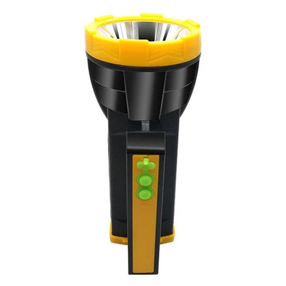 Ручний ліхтар-прожектор на акумуляторі 1200 mAh, USB, XO-YH02, Чорно-жовтий / Переносний акумуляторний ліхтарик LED