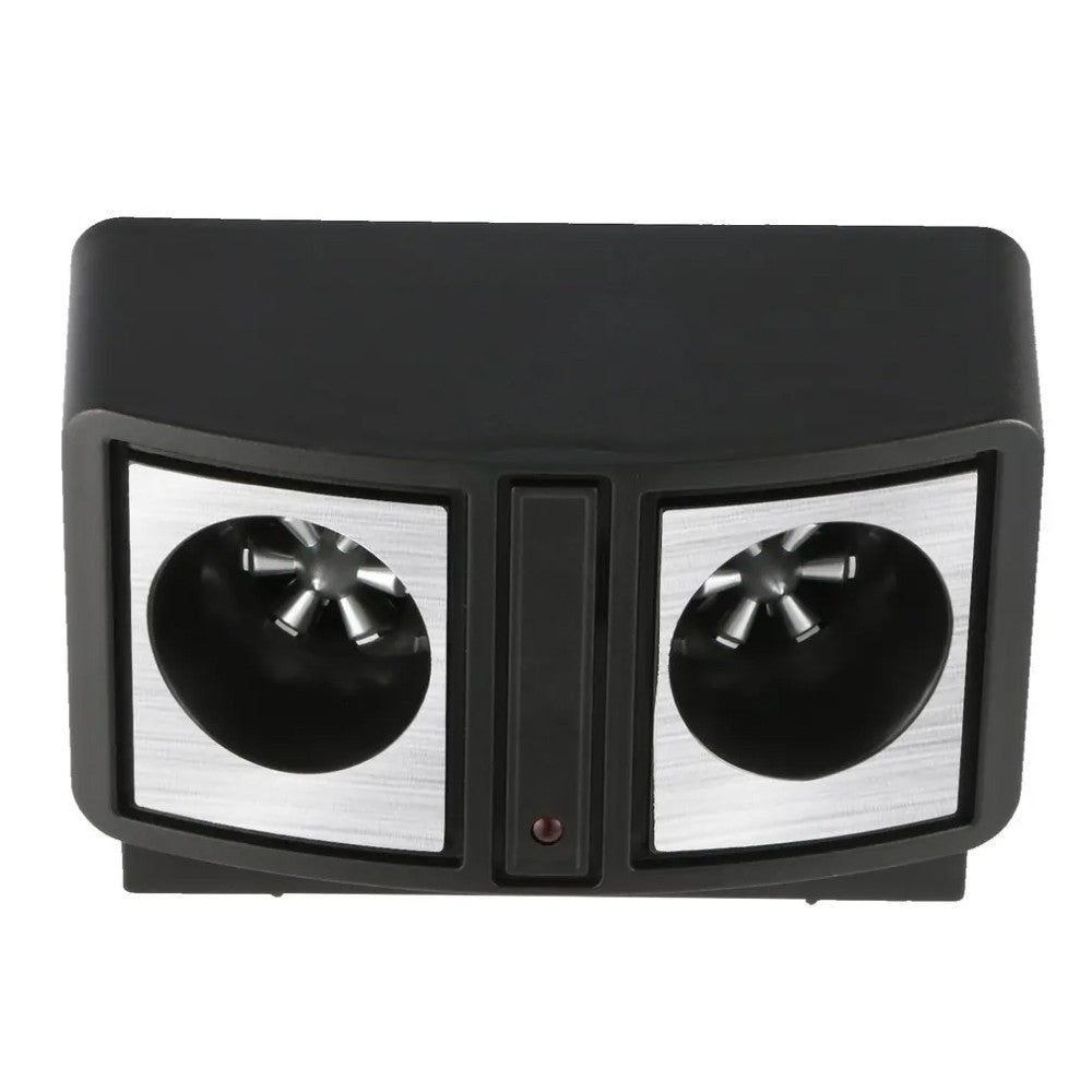 Ультразвуковий відлякувач гризунів і комах до 200 м², Dual Sonic, Чорний / Відлякувач комарів і мишей