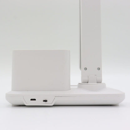 Настільна лампа з органайзером від USB, BL 3301, Білий / Лампа світлодіодна з підставкою для телефону