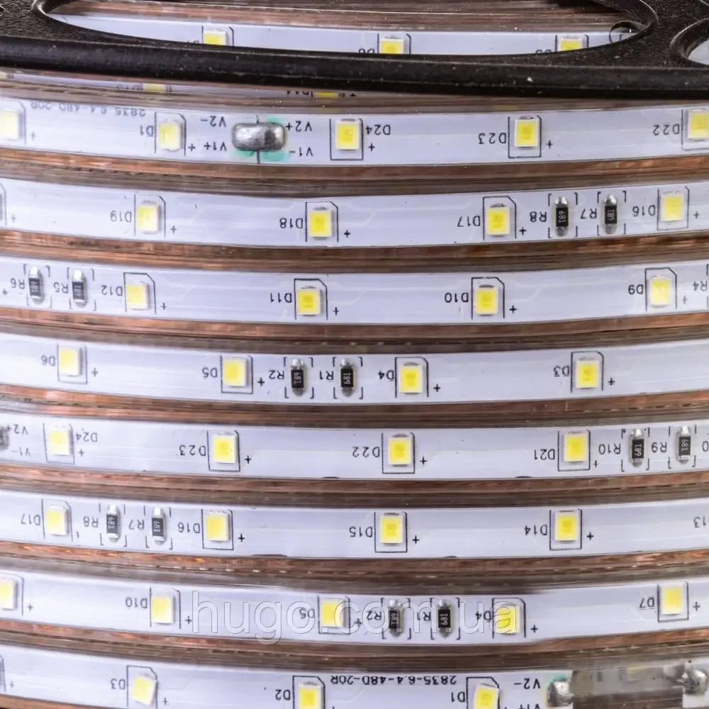 Світлодіодна стрічка 100 метрів LED 5050, Червоний / Новорічна стрічка для дому
