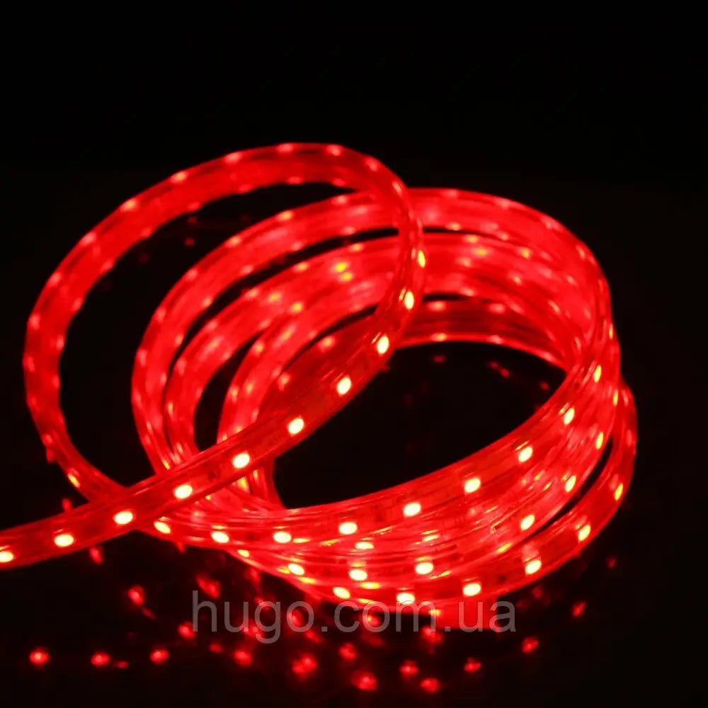 Світлодіодна стрічка 100 метрів LED 5050, Червоний / Новорічна стрічка для дому