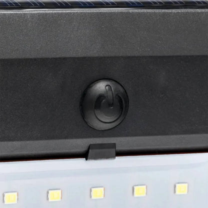 Вуличний LED світильник із сонячною панеллю, 20LED / Настінний фасадний світильник-ліхтар