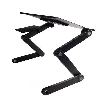 Столик розкладний для ноутбука T8 з охолодженням / Столик трансформер для ноутбука з вентилятором