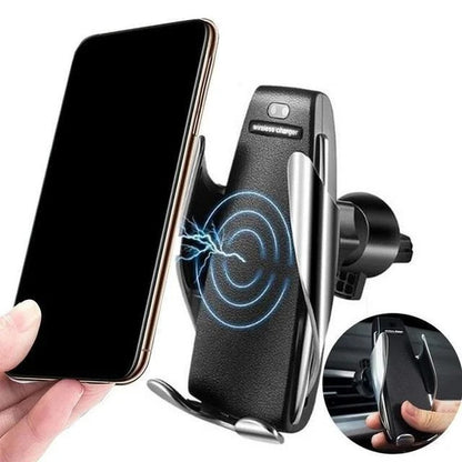 Універсальний автотримач із функцією бездротової зарядки Penguin Smart Sensor S5 / Автомобільний тримач