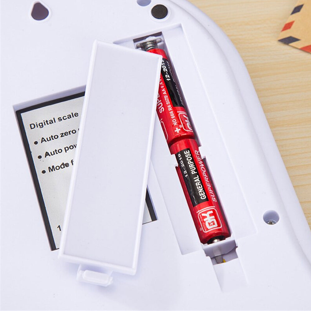 Ваги кухонні до 10 кг, MS-400, на батарейках / Електронні настільні ваги для кухні з плоскою платформою