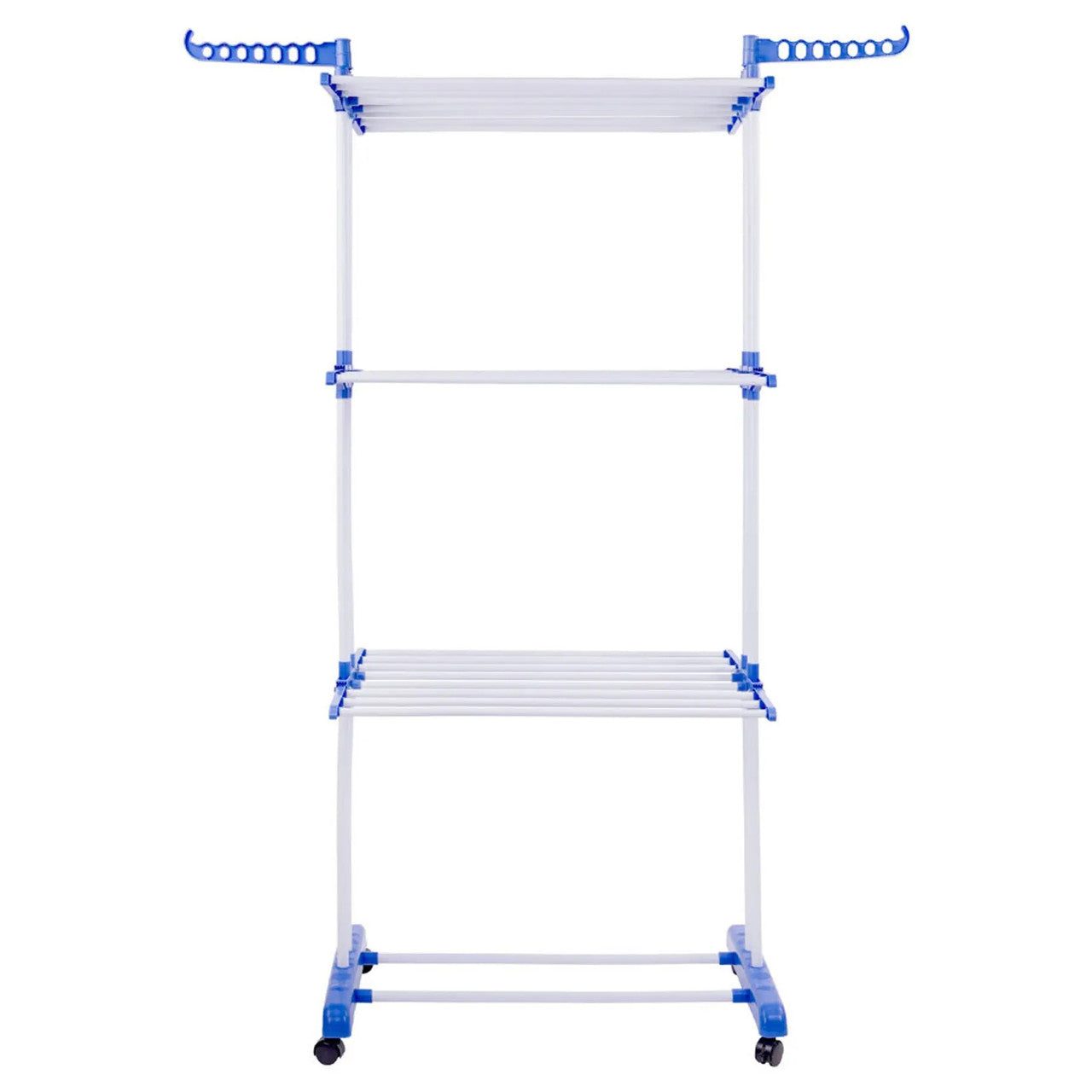Складна сушарка для білизни до 50 кг (172х73х64см) Garment Rack With Wheels / Багатоярусна вішалка для одягу