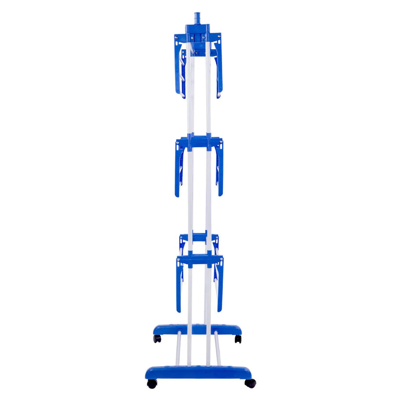 Складна сушарка для білизни до 50 кг (172х73х64см) Garment Rack With Wheels / Багатоярусна вішалка для одягу