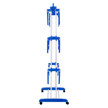 Складна сушарка для білизни до 50 кг (172х73х64см) Garment Rack With Wheels / Багатоярусна вішалка для одягу