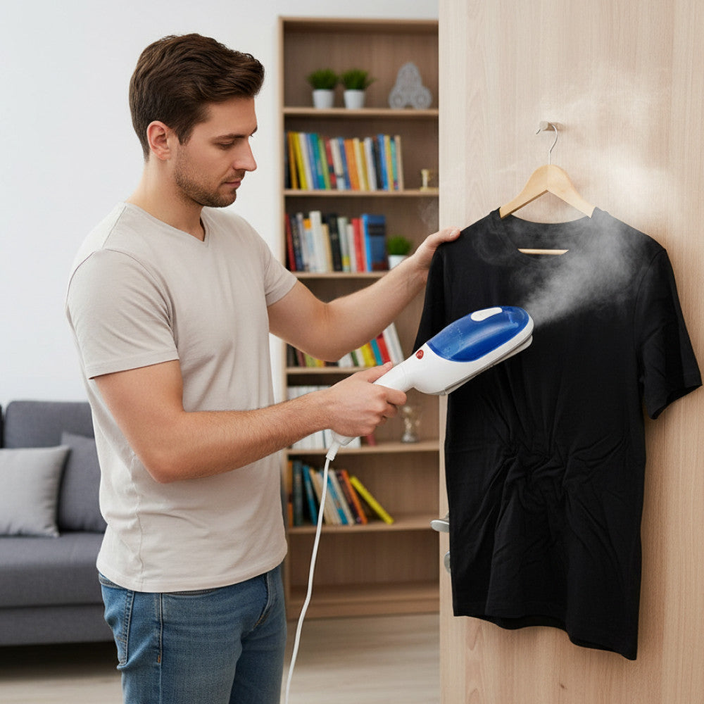 Відпарювач ручний для одягу 770 Вт, Steam Brusher / Парова портативна праска-щітка